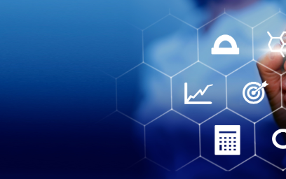Insight reporting and growth chart illustration